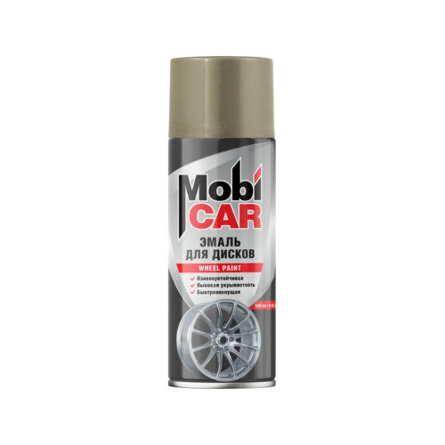 MobiCAR Аэрозольная эмаль для дисков в баллоне 520 мл глянцевая